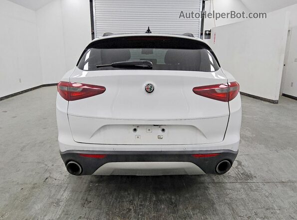 ZASPAKBN0K7C51201 2019 ALFA ROMEO STELVIO Белый Вид сзади