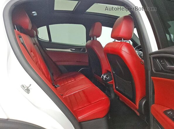 ZASPAKBN0K7C51201 2019 ALFA ROMEO STELVIO Белый Вид задней части салона