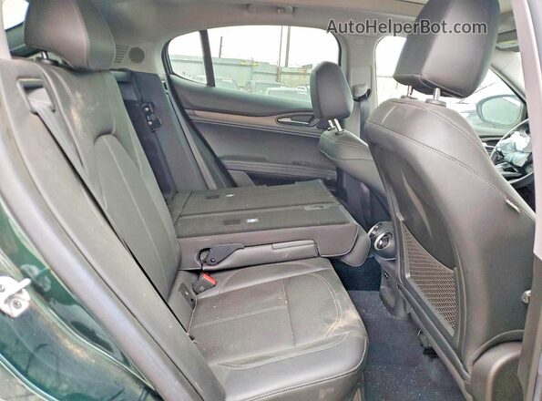 ZASPAKBN1M7D03986 2021 ALFA ROMEO STELVIO Green Вид задніх сидінь