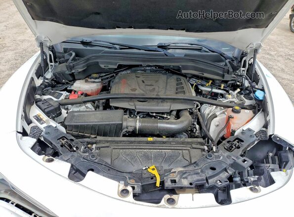 ZASPAKBN1M7D20559 2021 ALFA ROMEO STELVIO White Engine compartment view