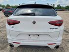 2021 Alfa Romeo Stelvio Ti White vin: ZASPAKBN1M7D20559