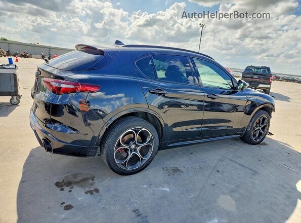 ZASPAKBN2N7D24704 2022 ALFA ROMEO STELVIO Black Задня права чверть