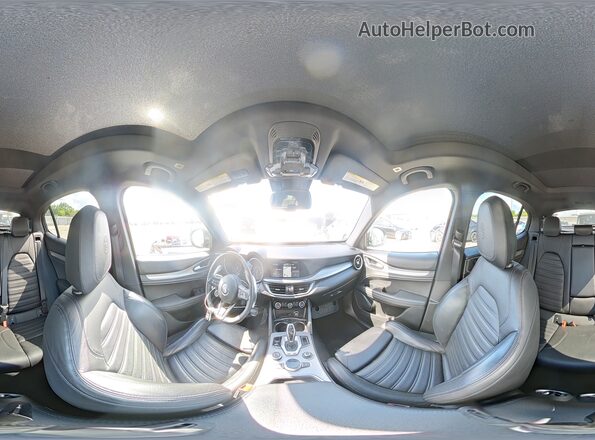 ZASPAKBN2N7D24704 2022 ALFA ROMEO STELVIO Black Панорамний вид салону 360°