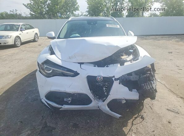 ZASPAKBN3K7C51953 2019 ALFA ROMEO STELVIO White Vista frontal