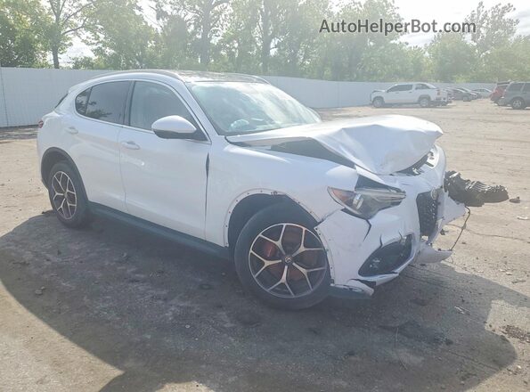 ZASPAKBN3K7C51953 2019 ALFA ROMEO STELVIO White Delantero derecho