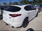 2021 Alfa Romeo Stelvio Ti Awd White vin: ZASPAKBN3M7D02127
