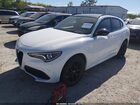 2021 Alfa Romeo Stelvio Ti Awd White vin: ZASPAKBN3M7D02127
