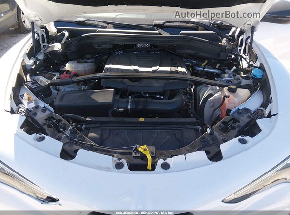ZASPAKBN3M7D02127 2021 ALFA ROMEO STELVIO White Հետևի տեսք