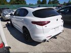 2021 Alfa Romeo Stelvio Ti Awd White vin: ZASPAKBN3M7D02127