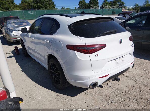 ZASPAKBN3M7D02127 2021 ALFA ROMEO STELVIO White Հետևի ձախ