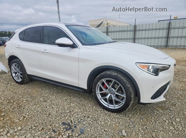 ZASPAKBN4K7C71273 2019 ALFA ROMEO STELVIO Белый Передняя правая четверть