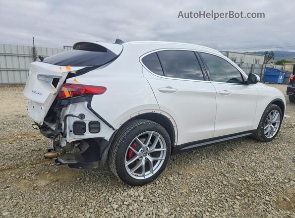 ZASPAKBN4K7C71273 2019 ALFA ROMEO STELVIO Белый Задняя правая четверть