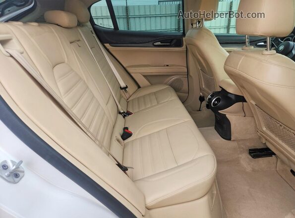ZASPAKBN4K7C71273 2019 ALFA ROMEO STELVIO Белый Вид задней части салона