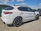 2023 Alfa Romeo Stelvio Ti White vin: ZASPAKBN4P7D55021