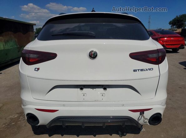 ZASPAKBN4P7D55021 2023 ALFA ROMEO STELVIO White Widok z tyłu