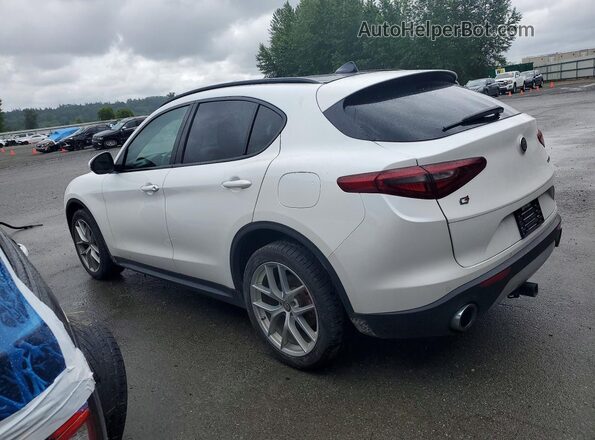 ZASPAKBN5K7C34507 2019 ALFA ROMEO STELVIO White Հետևի ձախ