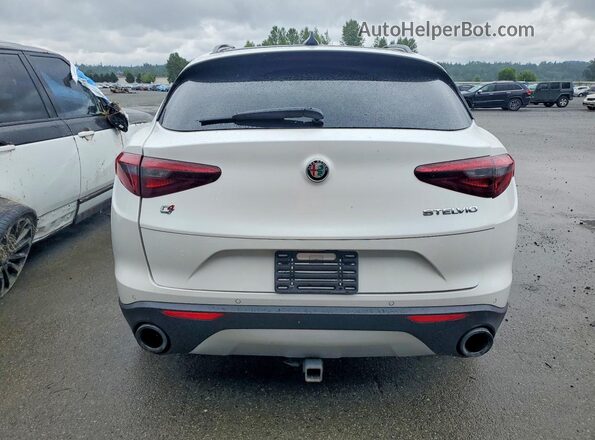 ZASPAKBN5K7C34507 2019 ALFA ROMEO STELVIO White Հետևի տեսք