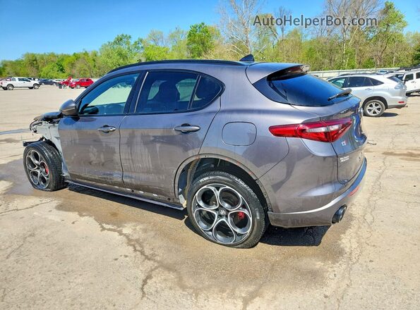 ZASPAKBN7P7D59189 2023 ALFA ROMEO STELVIO Gray Rear left