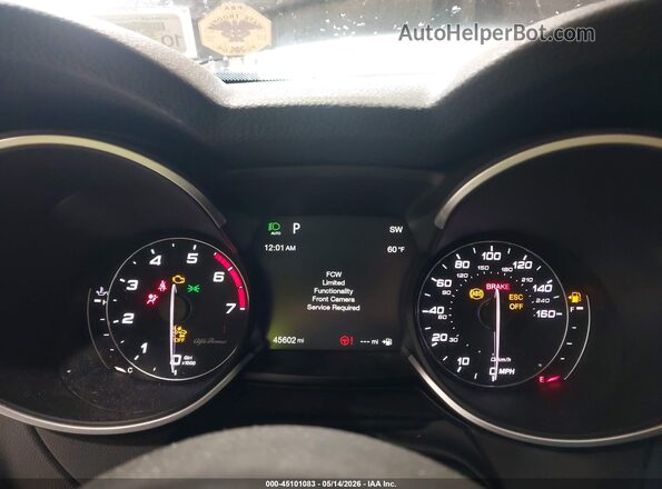 ZASPAKBN9K7C67512 2019 ALFA ROMEO STELVIO Черный Вид задних сидений