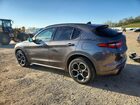 2022 Alfa Romeo Stelvio Ti Gray vin: ZASPAKBNXN7D38995