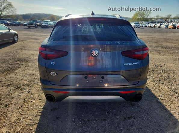 ZASPAKBNXN7D38995 2022 ALFA ROMEO STELVIO Gray Widok z tyłu