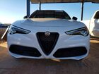 2022 Alfa Romeo Stelvio Ti White vin: ZASPAKBNXN7D47809