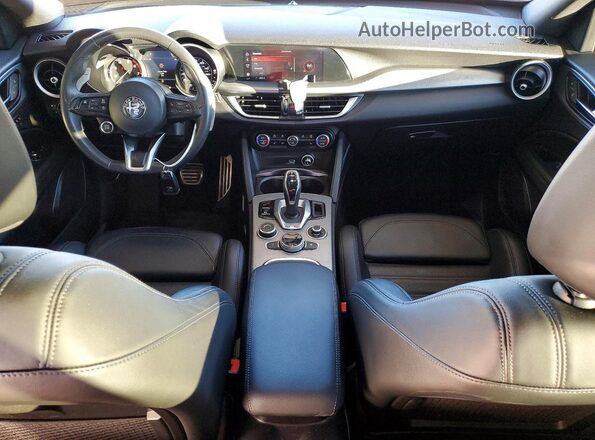 ZASPAKBNXN7D47809 2022 ALFA ROMEO STELVIO White Vista del salpicadero