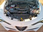 2022 Alfa Romeo Stelvio Ti White vin: ZASPAKBNXN7D47809