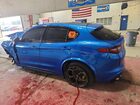 2019 Alfa Romeo Stelvio Quadrifoglio Blue vin: ZASPAKEV7K7C32026