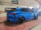 2019 Alfa Romeo Stelvio Quadrifoglio Blue vin: ZASPAKEV7K7C32026