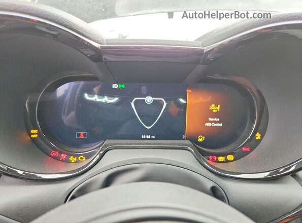 ZASPATCW5R3056948 2024 ALFA ROMEO OTHER Black Vista del cuadro de instrumentos
