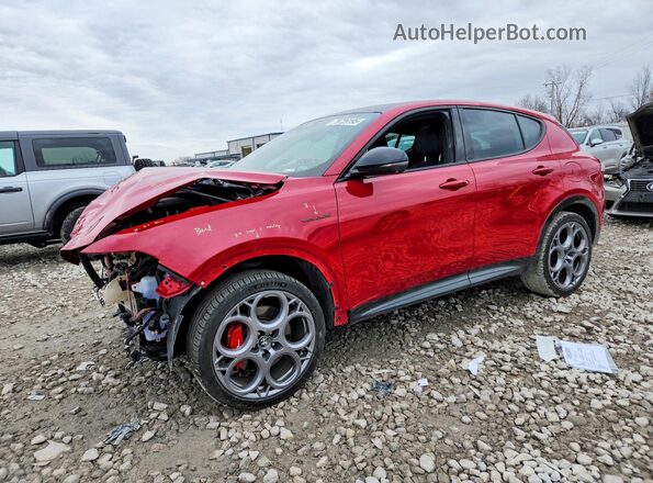 ZASPATDW4R3039878 2024 ALFA ROMEO OTHER Red Առջևի ձախ երեք քառորդ տեսարան