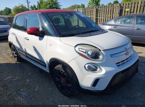 ZFBCFADH6GZ037192 2016 FIAT 500L Белый Передняя правая четверть