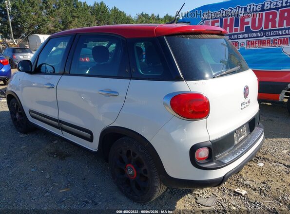 ZFBCFADH6GZ037192 2016 FIAT 500L Белый Задняя левая четверть