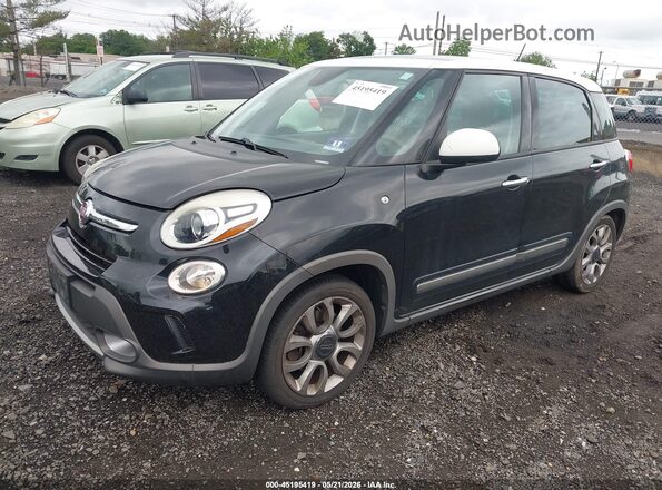 ZFBCFADH7GZ037539 2016 FIAT 500L Black Front left