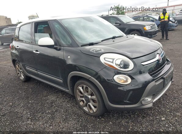 ZFBCFADH7GZ037539 2016 FIAT 500L Black Front right
