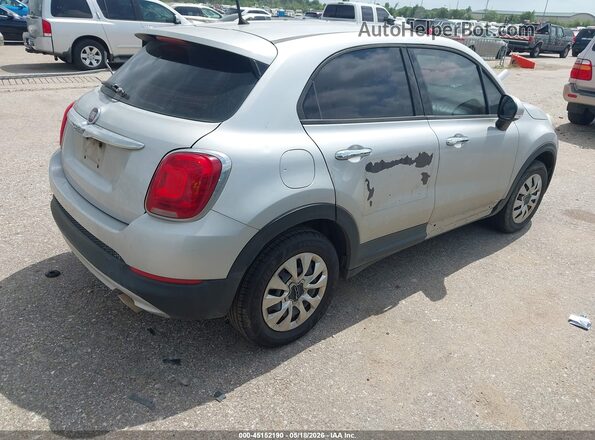 ZFBCFXAT2GP387054 2016 FIAT 500X Серебряный Задняя правая четверть