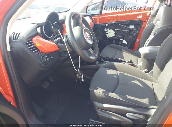 ZFBCFXAT3GP356122 2016 FIAT 500X Orange წინა სალონის ხედი