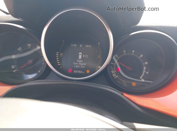 ZFBCFXAT3GP356122 2016 FIAT 500X Orange უკანა სავარძლების ხედი