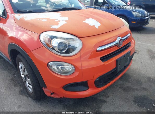 ZFBCFXAW0GP374071 2016 FIAT 500X Orange Widok z przodu