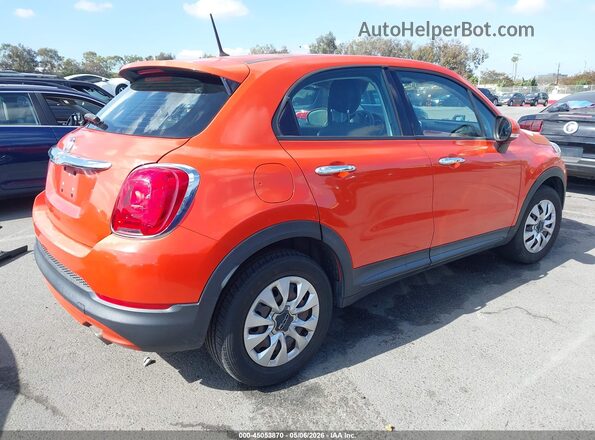 ZFBCFXAW0GP374071 2016 FIAT 500X Orange Tył prawy
