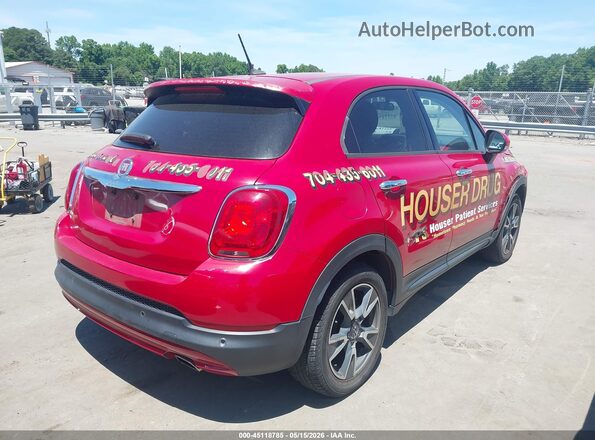 ZFBCFXBT0GP347862 2016 FIAT 500X Red Trasero derecho