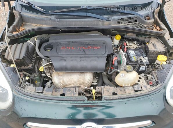 ZFBCFXBT0GP373538 2016 FIAT 500X Green Rear interior view