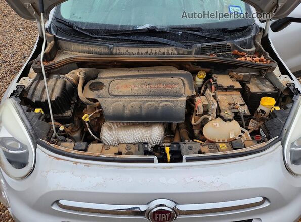 ZFBCFXBT8GP384061 2016 FIAT 500X Silver ძრავის განყოფილების ხედი
