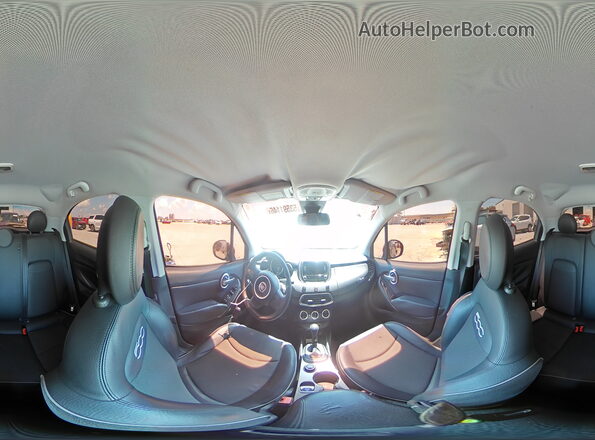 ZFBCFXCB3HP629792 2017 FIAT 500X Brown Widok wnętrza 360 stopni