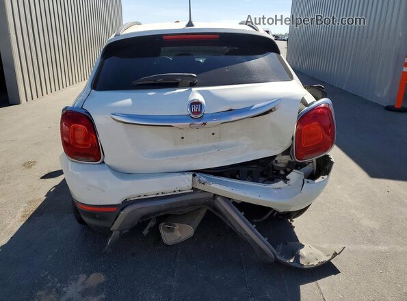 ZFBCFXCBXJP656591 2018 FIAT 500X White Widok z tyłu