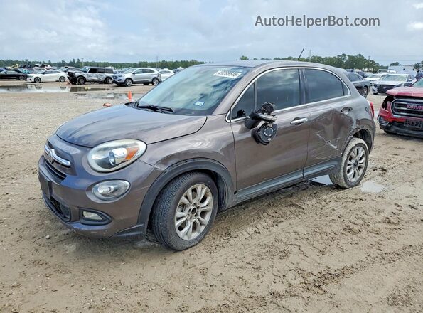 ZFBCFXDB1HP530919 2017 FIAT 500X Коричневый Передняя левая четверть