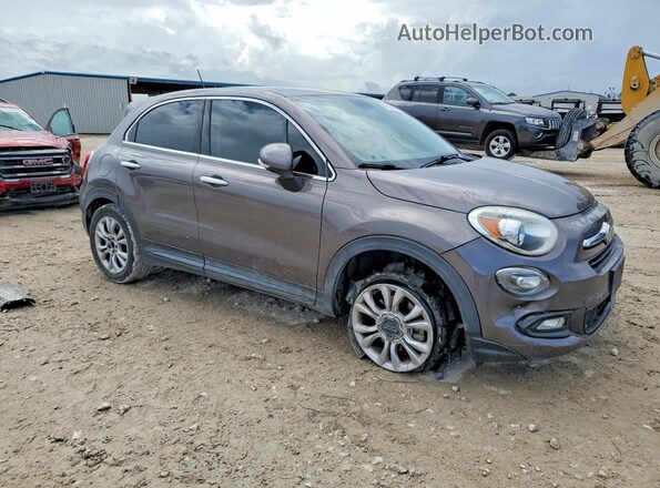 ZFBCFXDB1HP530919 2017 FIAT 500X Коричневый Передняя правая четверть