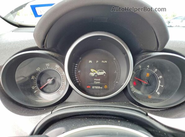 ZFBCFXDB1HP530919 2017 FIAT 500X Коричневый Вид щитка приборов