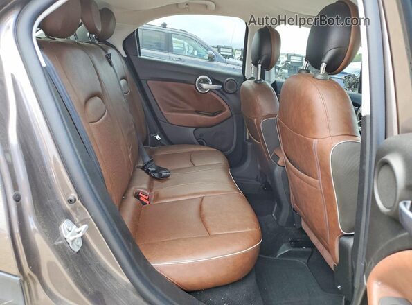 ZFBCFXDB1HP530919 2017 FIAT 500X Коричневый Вид задней части салона